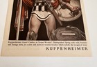1927 Kuppenheimer Clothing Ad Trojan Strength Artwork By J  C  Leyendecker
