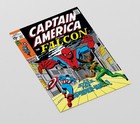 Captain America   The Falcon  137 11 X 17 Wall Art Print Marvel Poster