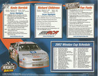 2002 Kevin Harvick Signed Nascar Hershey s Gm Goodwrench Chevy Hero Photo Card