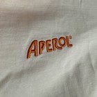 Aperol Spritz Polo Shirt Womens Size Medium 17 5 X 27 5 100  Organic Cotton