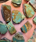 Bell Trading Post Corinthian Turquoise Slabs  39 Grams Kings Manassa Pre-backed 