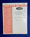 Gone With The Wind  mgm  1939  Original Movie Herald  Clark Gable  Vivien Leigh