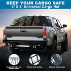 Cargo Net For Pickup Truck Bed  Highly Elastic Truck Bed Cargo Net  4  X 4  