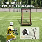Lacrosse Rebounder For Backyard 4x7 Ft Volleyball Bounce Back Net
