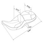 Driver Passenger Seat Fit For Harley Touring Electra Glide Classic 1997-2007 Us