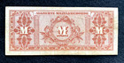 1944 Wwii Germany Allied Occupation Military Currency 100 Mark Banknote Fine