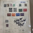 Scott s World Stamp Album Break  Old Great Britain Stamps 1938 39-   St-1504