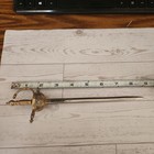 Vintage Toledo Spanish Ornate Sword Letter Opener 8 5   