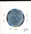 Germany Notgeld - Nurnberg - 1921 - 20 Pf - Octagon Bu -  4860