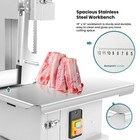 1000w Electric Steel Bone Saw Machine Frozen Meat Cutter Commercial Bandsaw