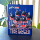 Aguilar Tone Hammer Limited Color Blue Bass Effects Good Condition Working Jp