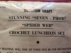 Lot Of 2- Vintage Mountain Craft Crochet Kits   610    620