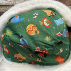 Disney Parks 2025 Mickey Mouse Ears Santa Bucket Hat Christmas Holly Adult New