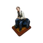 Blue Hats Of Bravery By Vanmark Rare Collectible Police Department Figurine 