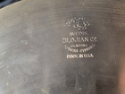 Vintage 50s  14  Zildjian Small Ssa Stamp Paper Thin Hi Hat Cymbals Factory Set