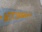 Cub Scout Attendance Felt Pennant  30 Inches Long  Vintage