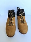 Timberland Men   s Hiker Ankle Boots Leather Beige black Lace-up Us 11 5