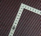1x 50 100cm Metallic Carbon Fiber   Red Reflection Mixed Fabric Twill Cloth 