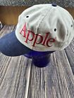 Vintage Apple Computers 80s 90s Adjustable Strap Hat Cap Rare