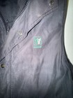 Nikken Thermowear Ceramic Fiber Insulated Magnetic Vest Charcoal Grey Size L