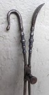 Queen Ann Period Pipe Tongs Ca Early 18th Cent 