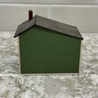 Vintage Hand Made G m Gudgel Miniature Georgetown House 1982 Green Signed  248