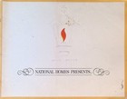 1964 Midcentury Mcm National Homes Brochure Houses Illustrations Floor Plans