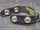 Boston Leather Double Snap Key Strap Police Belt Keeper Swivel Keyring Chrome 5 