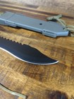 12  Tactical Bowie Survival Hunting Knife W  Sheath Military Combat Fixed Blade