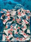 Feather 4 Arrow F4a Coral Girls Tropical Flower 2 Piece Swimsuit Bathing Suit 4