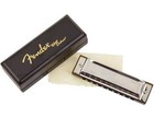 Fender Blues Deluxe 10-hole Harmonica In The Key Of G With Case
