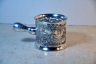 Antique Silver Plated Barber s Cup Made By Wilcox Silverplate Co