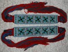 Meskwaki-mesquakie Beaded Men s Garters-1900-1920