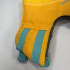 Ruffwear Float Coat Dog Life Jacket Sz Small Yellow Teal Handle Flotation Vest