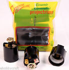 6 Pack - Keyless Lamp Sockets  Medium Base  E26 Edison Lamp Socket Replacement