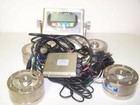Compression Scale 4  25k Load Cells 100 000 X 1 Lb With Low Profile  Indicator