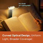 Book Light  Reading Light For Book In Bed  Usb Rechargeable Led Night Light With