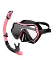 Professional Scuba Diving Silicone Mask Snorkel Set Anti-fog Tube Swim Equipment