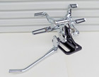 Outlaw Chrome Forward Controls Kit For 2000-2017 Softail Harley Fxst flst