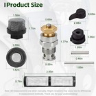 Airless Paint Sprayer Filter Set   Prime Spray Valve  Drain Valve For Graco 210