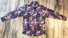 Monsoon Mikes Elvis Multi Colored Paisley Mens Button Up Medium  Brand New