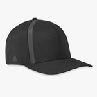 Ogio Core Delta Flex Fit Hat Curved Bill Fitted Black S m Golf Baseball Cap