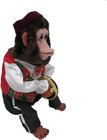 Cymbal Playing Monkey Charley The Chimp Vintage Electronic Plush Decoration Toy 