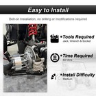 Weisen 4pcs Aluminum 2  Wheel Spacer Adapter 5  114mm For Polaris Rzr Pro S 2025 