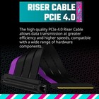 Masteraccessory Vertical Gpu Card Holder Kit V3 Black  Premium Riser Cable Pci-