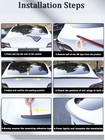 Jcing Model X Carbon Fiber Trunk Spoiler Wing For Tesla Model X 2016-2023 Rea   