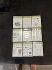 Stampin Up Lot Of 9 Rubber Stamp Sets In Cases Floral Sentiments Mixed Some New