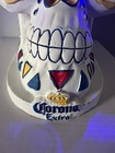 Corona Beer Day Of The Dead Sugar Skull Head Light Up Display Sign Game Room New