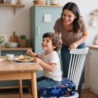 Toddler Booster Seat For Dining Table  Portable Kids Booster Seat With Safety   