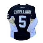 Reebok Ccm Pittsburgh Penguins Jersey Deryk Engelland  5 Nhl Hockey Size 50